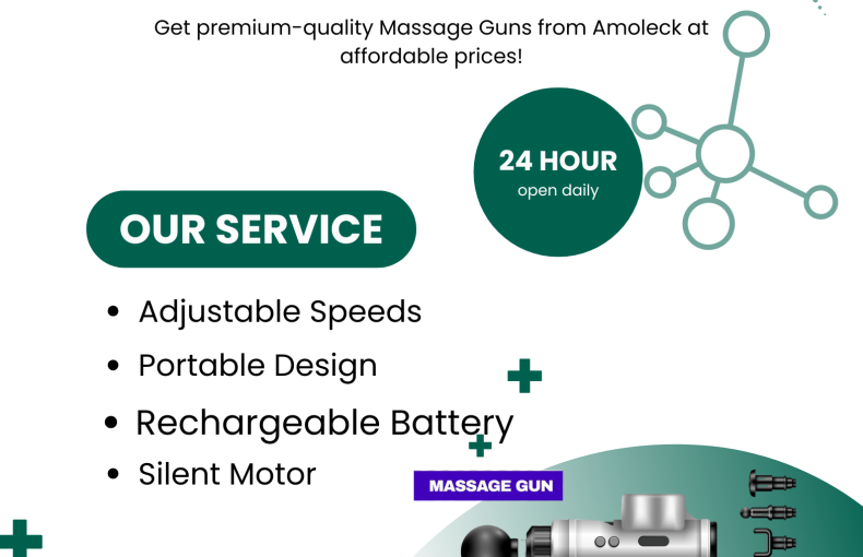 Revolutionizing Muscle Recovery with the Amoleck Massage Gun